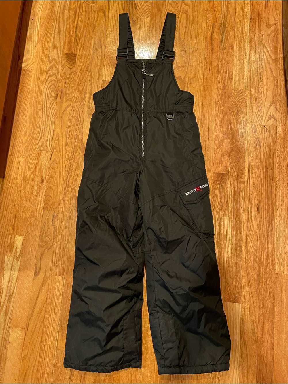 ZeroXposur Boys Size Large Black Insulated Snow/Ski Bibs
